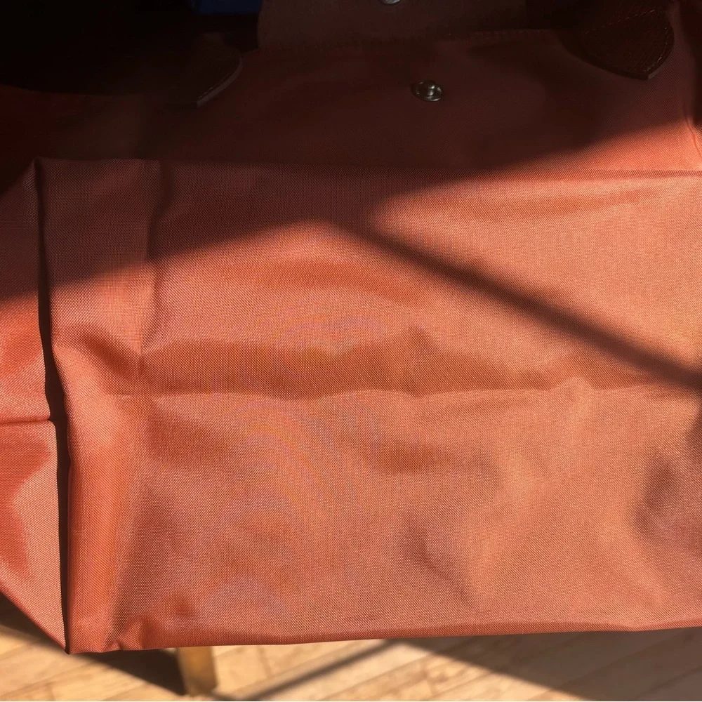 Longchamp MediumTote Bag in Brick - Picture 14 of 14